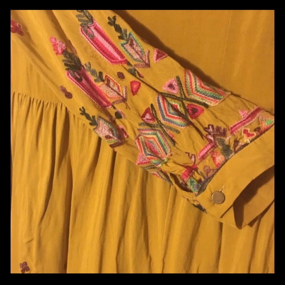 Anthropologie Floreat Raella Embroidered Dress - Picture 5 of 5
